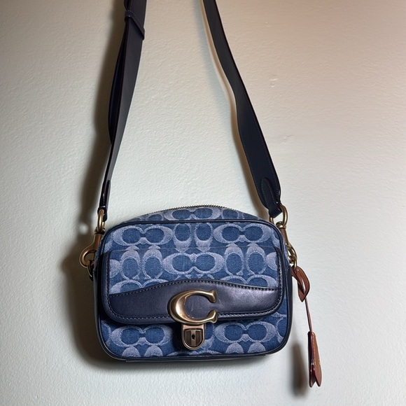 Coach studio camera bag 18 in signature wash denim - Picture 6 of 16